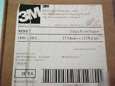 Box of 3M heat shrinkable medium duty tubing 1.1