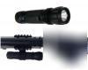 1 watt tactical flashlight weapon mount w/ring
