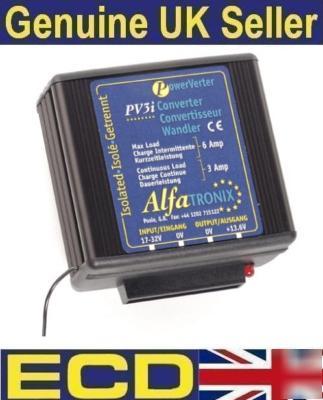 Alfatronix powerverter 24VDC to 12VDC PV3I 3/6 amps