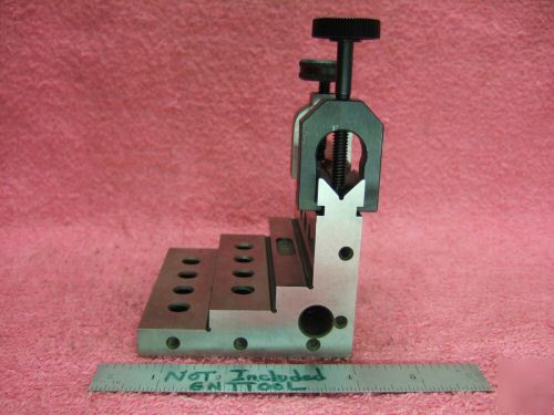 Angle plate toolmaker machinist hardened vee clamps 2 