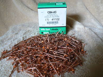 Copper rivets- box of 500