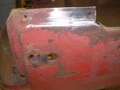 Hood and fuel tank for 58 to 63 farmall cub