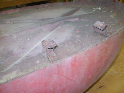 Hood and fuel tank for 58 to 63 farmall cub