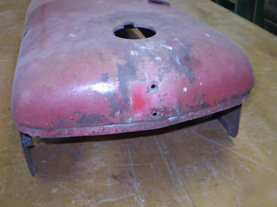 Hood and fuel tank for 58 to 63 farmall cub