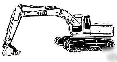John deere service manual 330LCR 330LC excavator 330 +