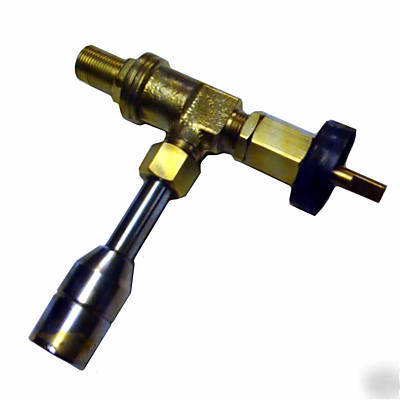 La spaziale espresso machine hot water valve and spout