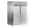 Mccall 2 door stainless steel freezers on wheels