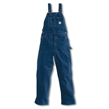 Carhartt R07 denim bib overall 42 x 28