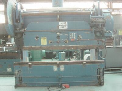 Cincinnati 150 ton press brake 102