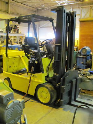 Hyster E80XL forklift hi-lo