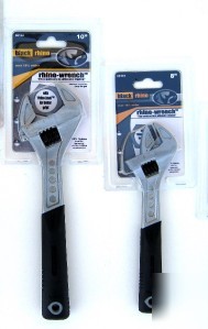 New 2-pack rhino adjustable wrench tool 8