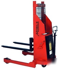 Work positioner straddle hydraulic stackers lift 