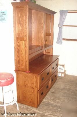 New file filing lateral cabinet bookcase mission oak 