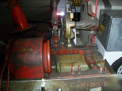 Nice rigid 444 pipe threader & cart plus more 2
