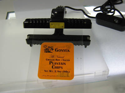 Plastic or foil bag portable direct heat bar sealer