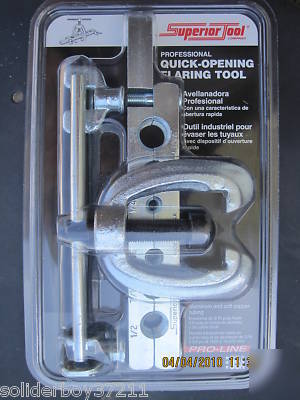 Superior tool 17520 quick open flaring tool 3/16 - 5/8