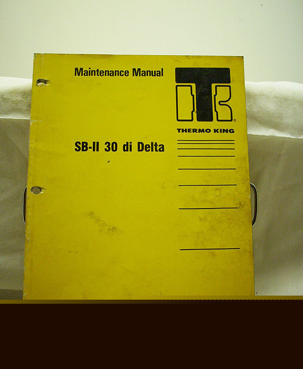 Thermo king sb-ii 30 1500 pe di 2.2 maintenance manual