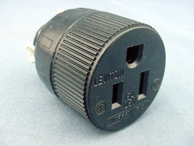 5 leviton 6-15 straight blade connector 15A 125V 617