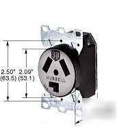  8PCS: 3P 3W 50A 125/250V nema 10-50R receptacle