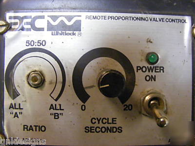 Aec whitlock rpv-1.5 hopper proportioning valve control