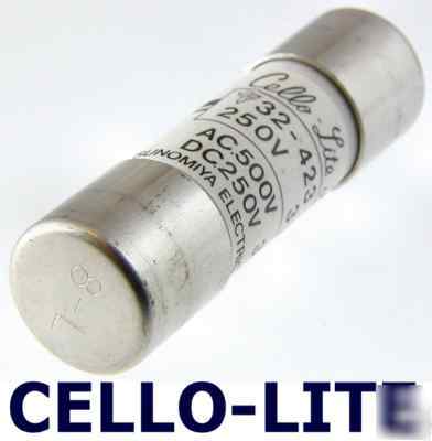 Cello-lite marine fuse 3A 500VAC, #PC1-3A , #32-423
