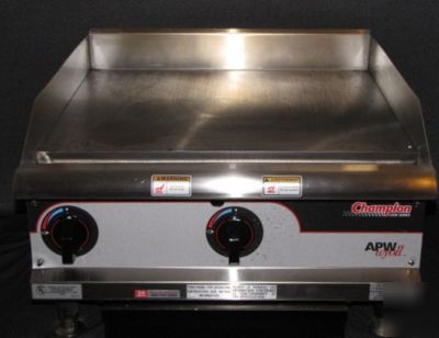 Champion griddle by apw wyott - model no: ggm-24H