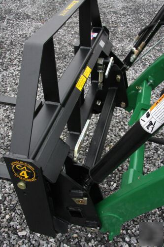 Compact tractor pallet forks 1800 lb.cap free shipping 