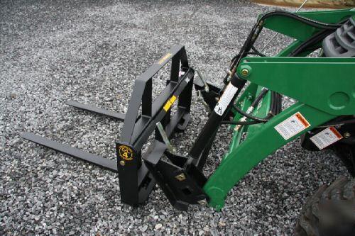 Compact tractor pallet forks 1800 lb.cap free shipping 