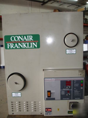 Conair/franklin resin dryer with dry-hopper