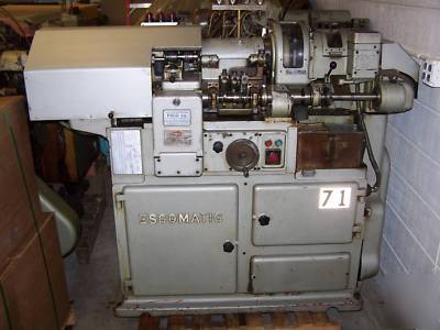 D6 escomatic swiss screw machine lathe