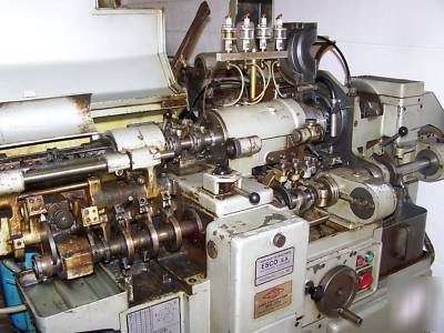 D6 escomatic swiss screw machine lathe