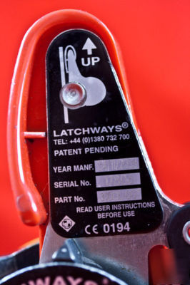 Latchways ladderlatch fall protection transfastener