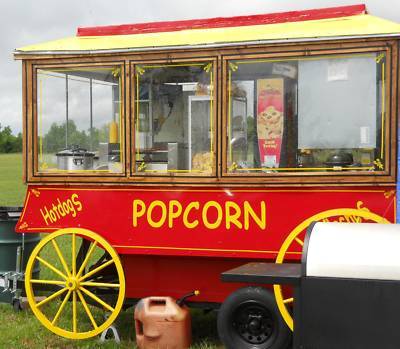 Popcorn wagon concession