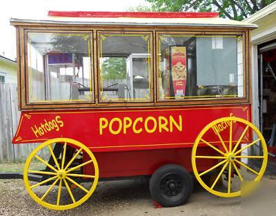 Popcorn wagon concession