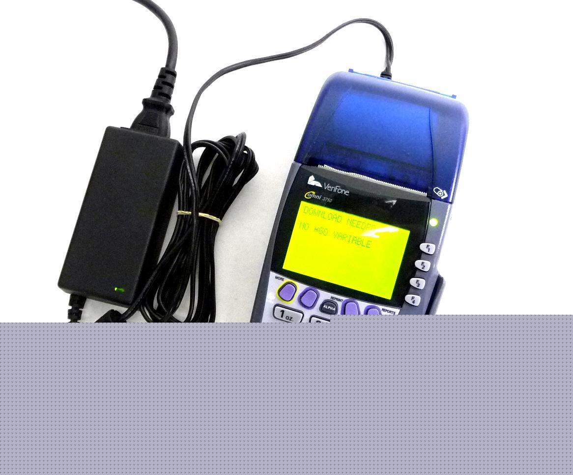 Verifone omni 3750 dial-up credit card pos terminal 