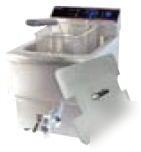  adcraft df-12L fryer stainless steel, counter electric