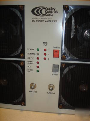 Copley controls high power dc amplifier fonar mri amp