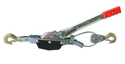 4 ton 3 hook winch hoist hand cable power puller