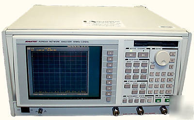 Advantest R3765AH 40MHZ to 3.8GHZ network analyzer 