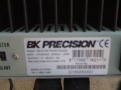 Bk precision 1621A dc regulated power supply 