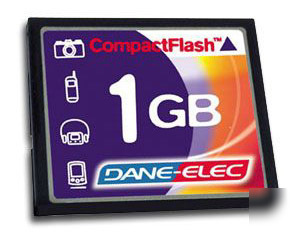 Dane-elec memory card 1 gb compactflash camera