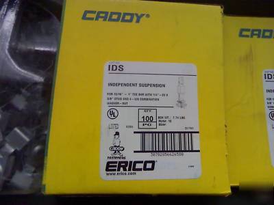 Erico/caddy ids hangers, ceiling grid, fixture supports