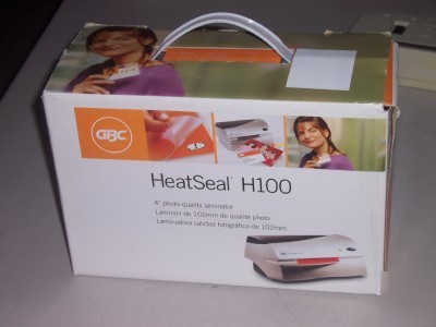 Heatseal H100 laminating system hot/cold 4