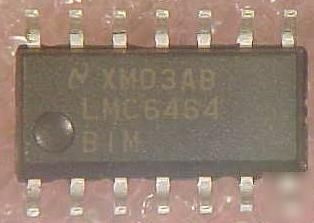 LMC6464BIM national cmos operational amp lots of 25