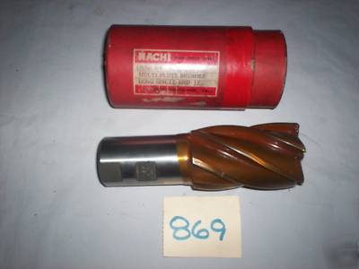 Machinist nachi 2-1/2â€dia. heavy duty single end mill