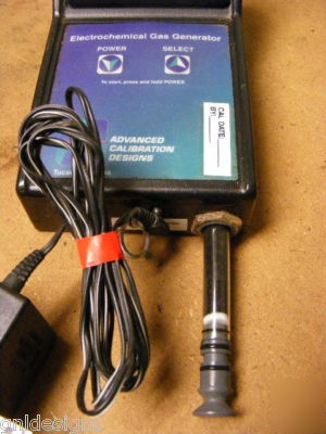 Acd portable electrochemical gas generator calibrator 