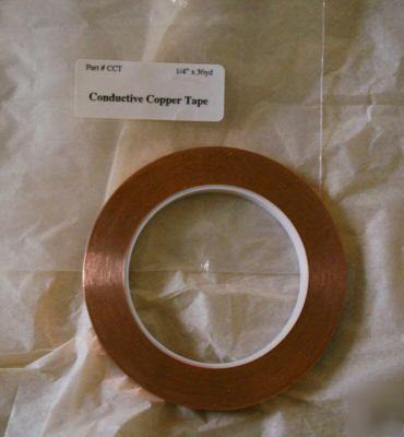 Conductive copper tape. adhesiveon one side