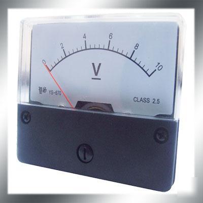 Dc 0~10V analog volt panel meter voltmeter voltage
