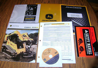 John deere 313 315 skid steer loader operators manual 