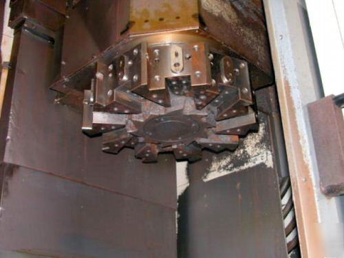 Mori seiki model #VL55 cnc vertical turning center